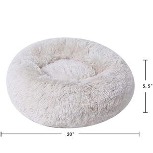 Beige cat / dog bed - never used